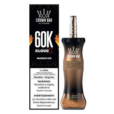 Crown Bar Cloud X 60K - Mango Ice