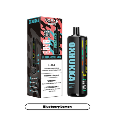 OXBAR Oxhukka 25K — Blueberry Lemon