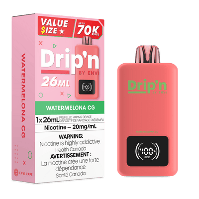Drip'n 70K 26ml — Watermelon CG