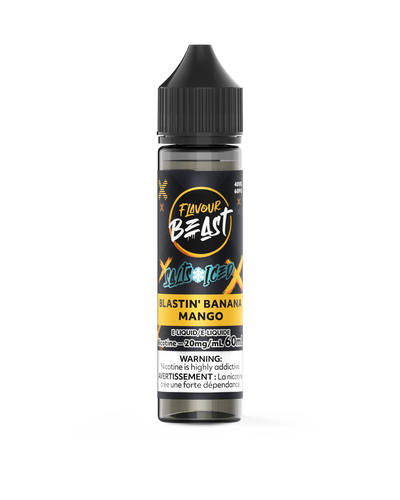 Flavour Beast Salts x Iced 60mL — Blastin' Banana Mango Iced