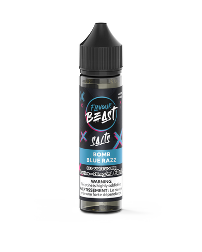 Flavour Beast Salts 60mL — Bomb Blue Razz