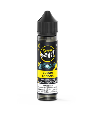 Flavour Beast Salts x Iced 60mL — Bussin' Banana Iced