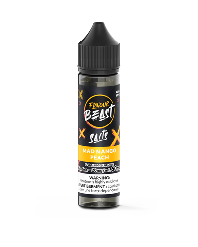 Flavour Beast Salts 60mL — Mad Mango Peach