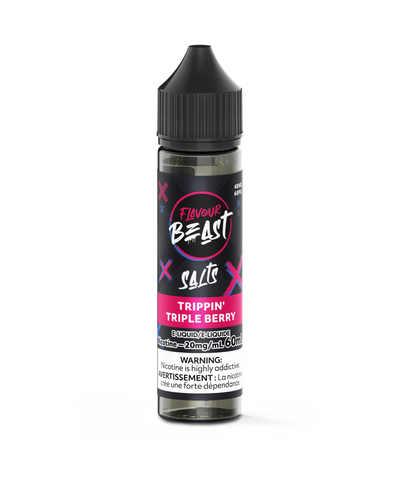 Flavour Beast Salts x Iced 60mL — Trippin' Triple Berry Iced