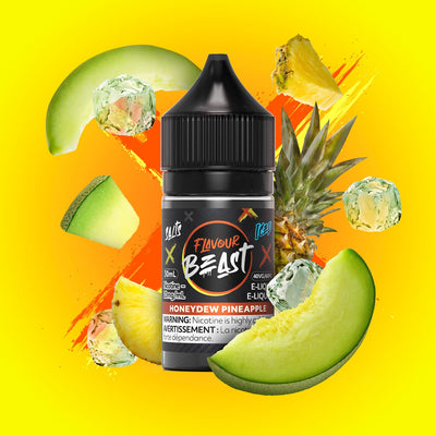 Flavour Beast Salts x Iced 30mL — Honeydew Pineapple Iced