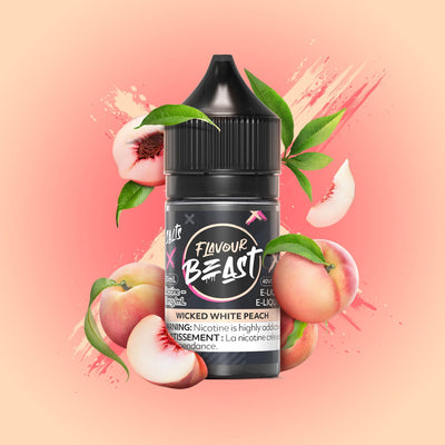Flavour Beast Salts 30mL — Wicked White Peach
