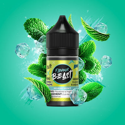 Flavour Beast Salts x Iced 30mL — Miami Mint Iced