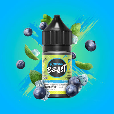 Flavour Beast Salts x Iced 30mL — Blessed Blueberry Mint Iced