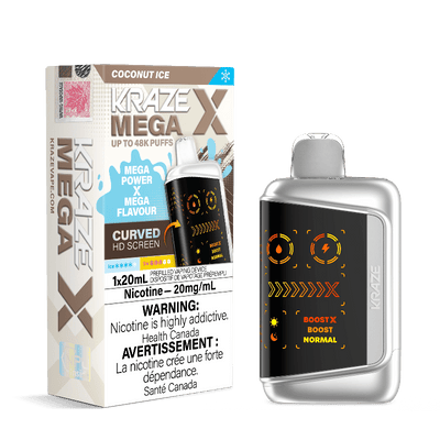 Kraze Mega X 48K — Coconut Ice