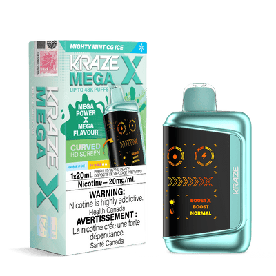 Kraze Mega X 48K — Mighty Mint CG Ice