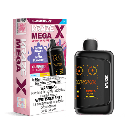 Kraze Mega X 48K — Quad Berry Ice