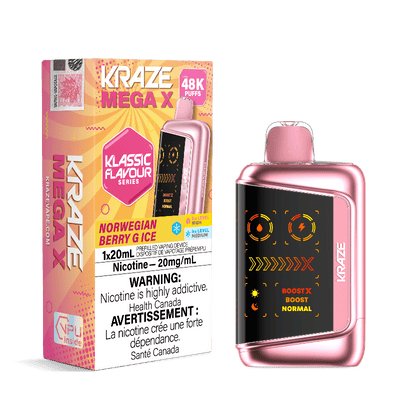 Kraze Mega X 48K — Norwegian Berry G Ice