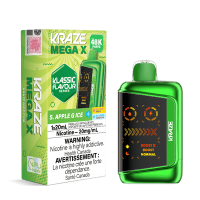 Kraze Mega X 48K — S. Apple G Ice