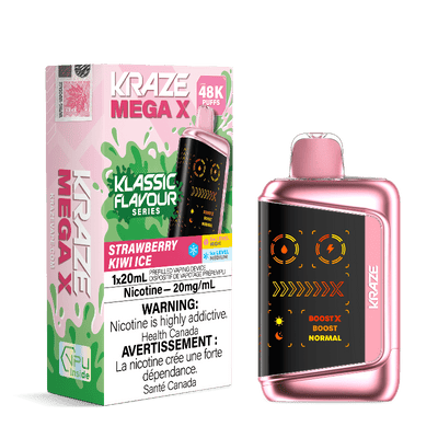 Kraze Mega X 48K — Strawberry Kiwi Ice