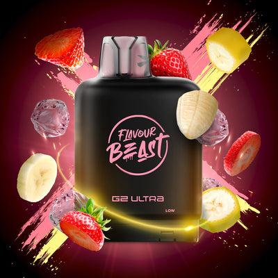Level X G2 Ultra Pod — STR8 UP Strawberry Banana Iced