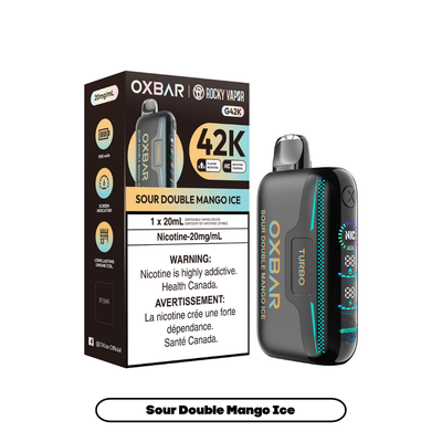 OXBAR 42K — Sour Double Mango Ice