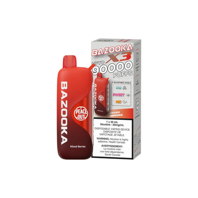 Bazooka X3 90K — Mixed Berries