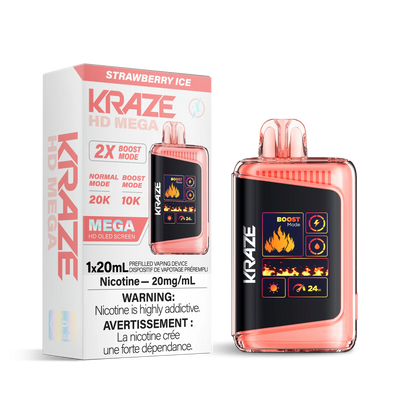 Kraze 20K — Strawberry Ice