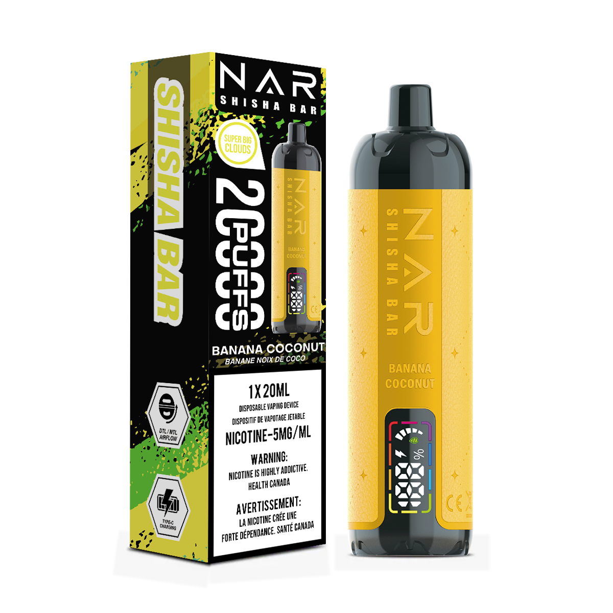Nar Bar 20K Banana Coconut