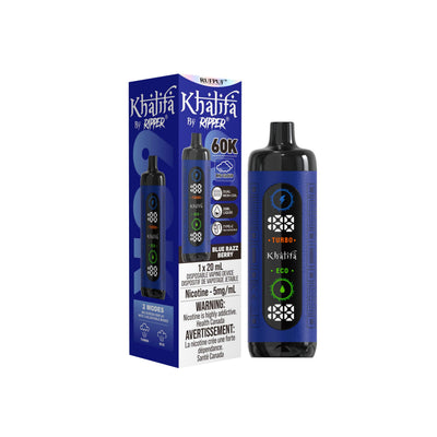 Khalifa 60K — Blue Razz Berry