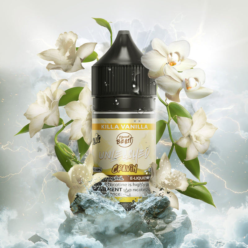 Flavour Beast Unleashed Cravin Salts — Killa Vanilla