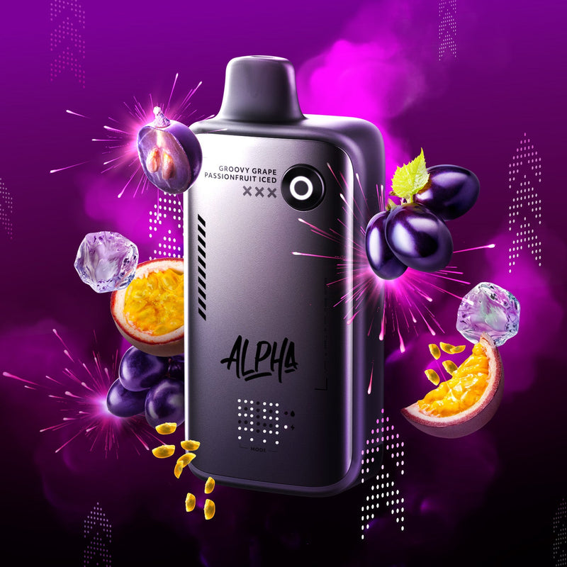 Flavour Beast Alpha 80K — Groovy Grape Passionfruit (Iced)