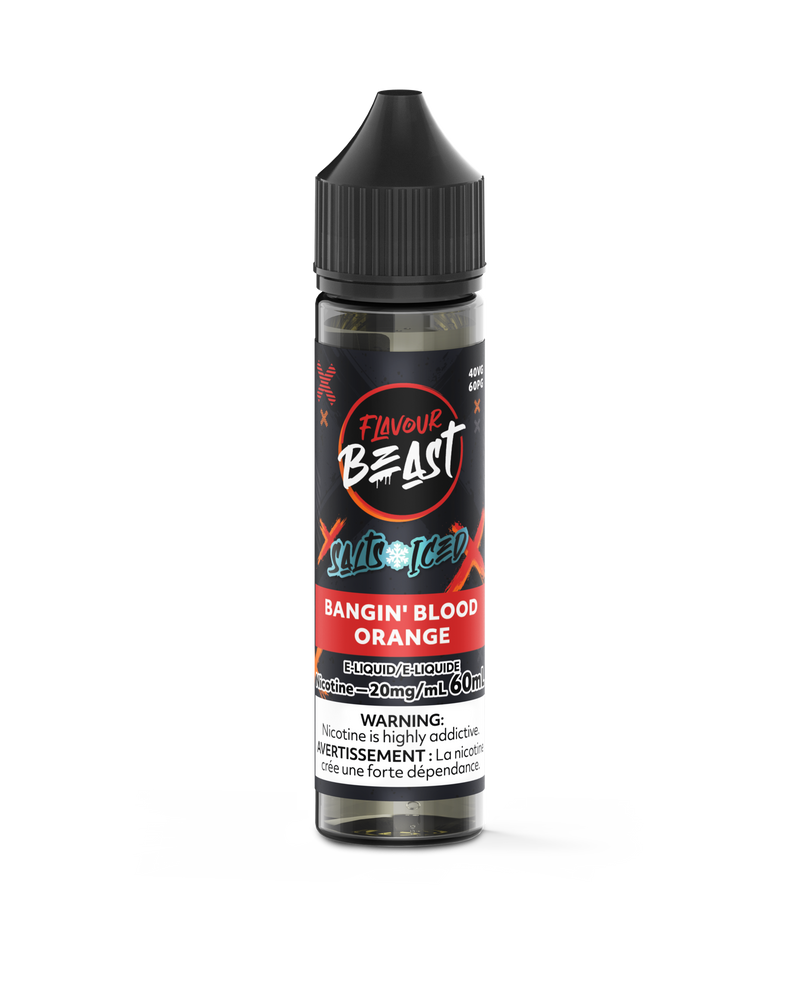 Flavour Beast Salts x Iced 60mL — Bangin' Blood Orange Iced
