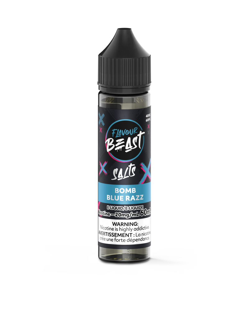 Flavour Beast Salts 60mL — Bomb Blue Razz