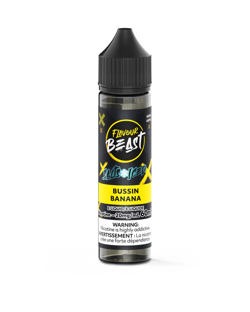 Flavour Beast Salts x Iced 60mL — Bussin' Banana Iced