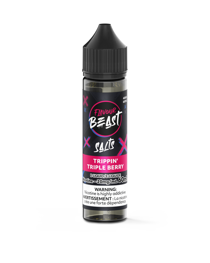Flavour Beast Salts x Iced 60mL — Trippin' Triple Berry Iced