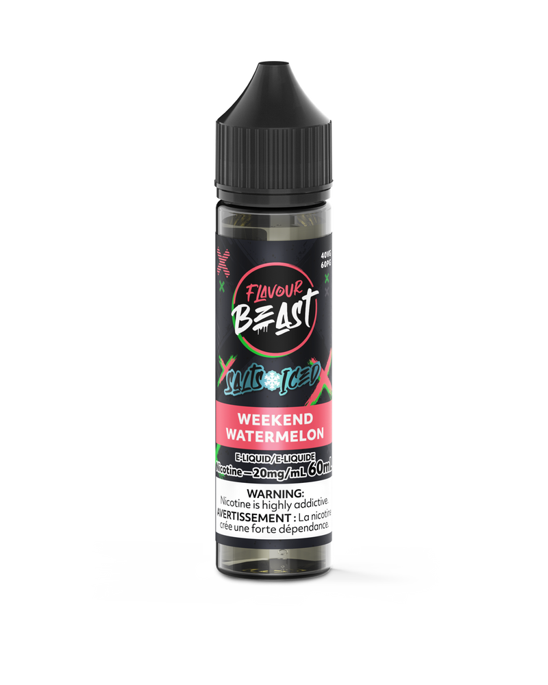 Flavour Beast Salts x Iced 60mL — Weekend Watermelon Iced