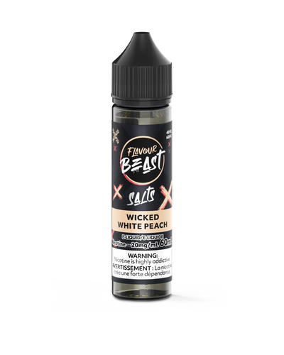 Flavour Beast Salts 60mL — Wicked White Peach
