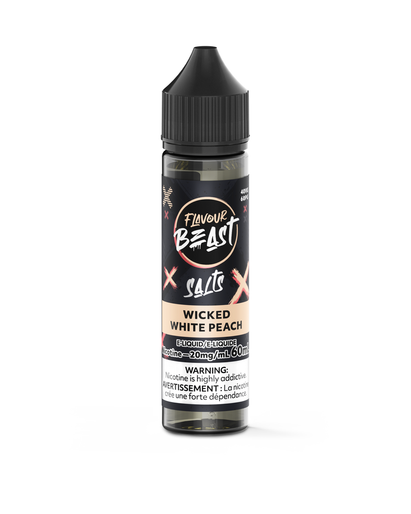 Flavour Beast Salts 60mL — Wicked White Peach