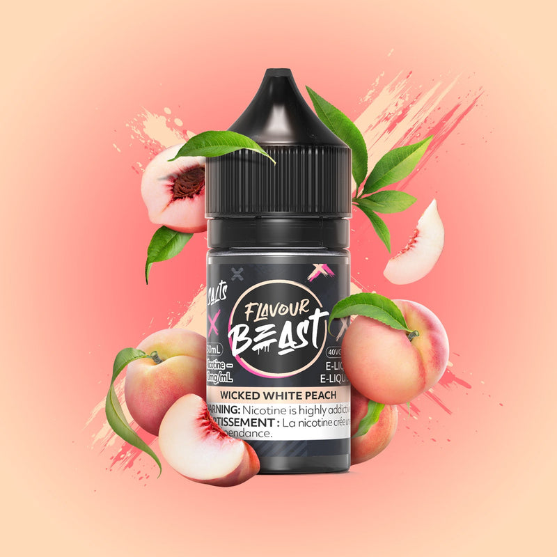 Flavour Beast Salts 30mL — Wicked White Peach
