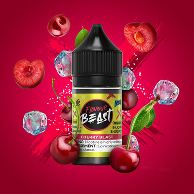 Flavour Beast Salts x Iced 30mL — Cherry Blast Iced