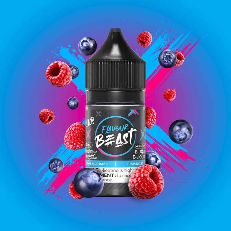 Flavour Beast Salts 30mL — Bomb Blue Razz