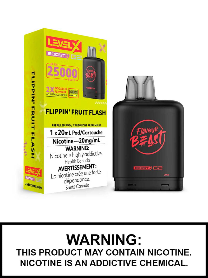 Level X Boost G2 Pod — Flippin Fruit Flash