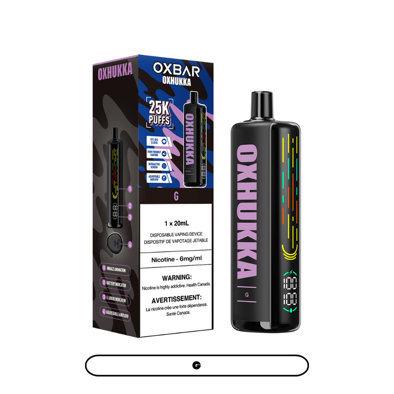 OXBAR Oxhukka 25K — BBG