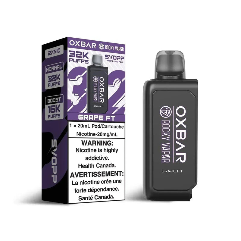 Oxbar Svopp 32K Pod — Grape FT