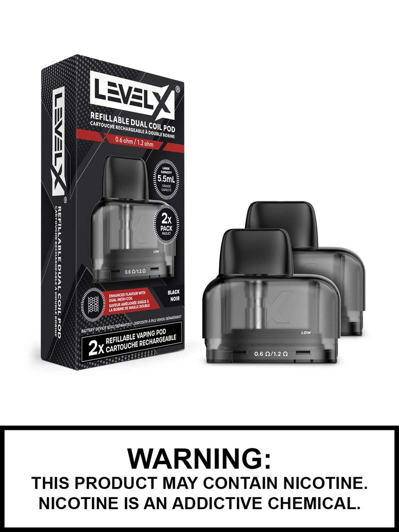 Level X Refillable Pod