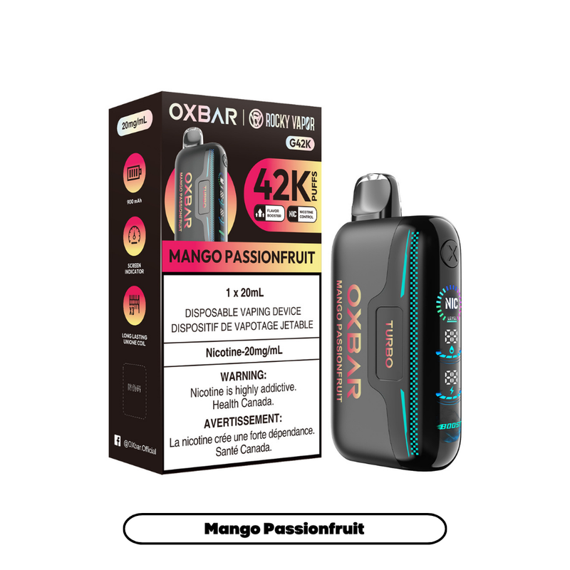 OXBAR 42K — Mango Passionfruit