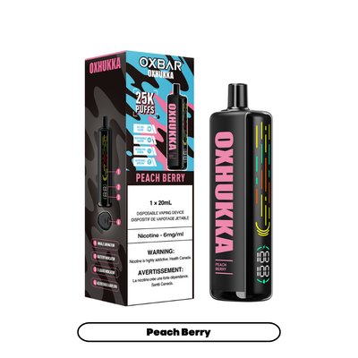 OXBAR Oxhukka 25K — Peach Berry