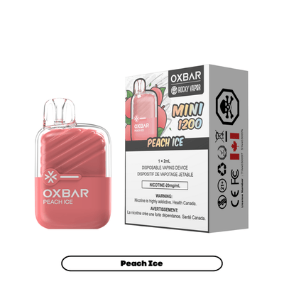 OXBAR Mini 1200 — Peach Ice