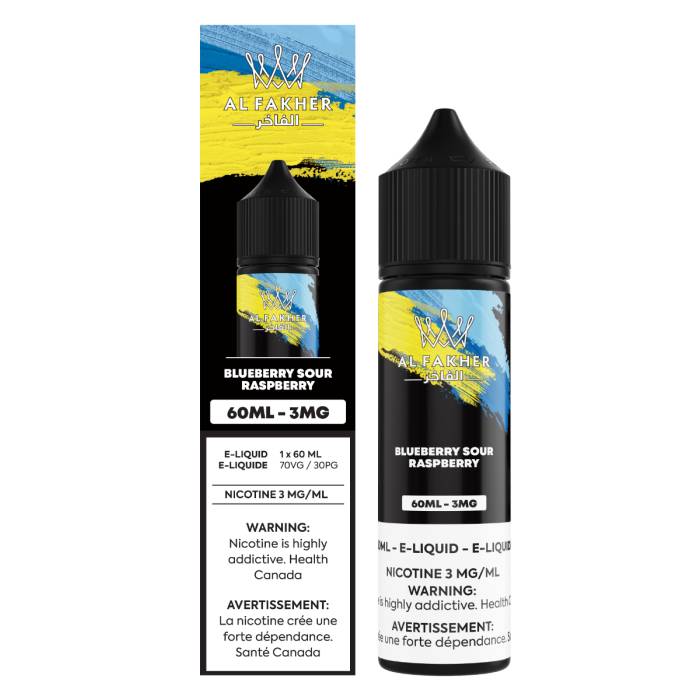 Al Fakher Freebase 60mL Blueberry Sour Raspberry
