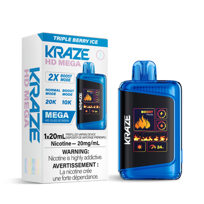 Kraze 20K — Tripple Berry Ice