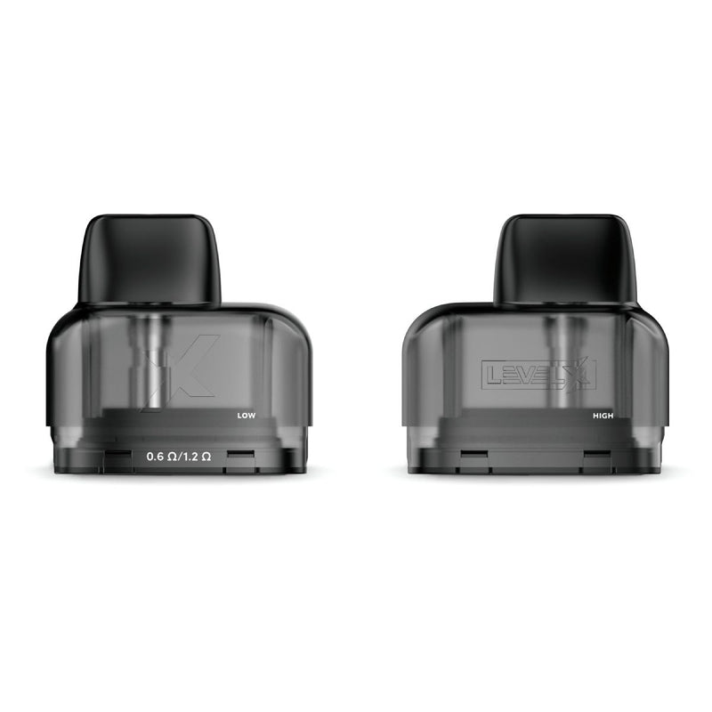 Level X Refillable Dual Coil Pod 5.5mL 0.6/1.2ohm