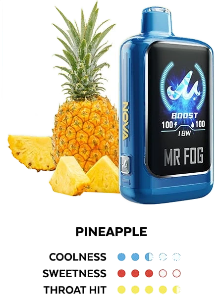 Mr. Fog Nova 30K — Blue Razz Steezy Pineapple