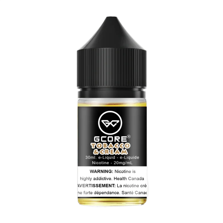 GCore Salt 30mL - Tobacco & Cream