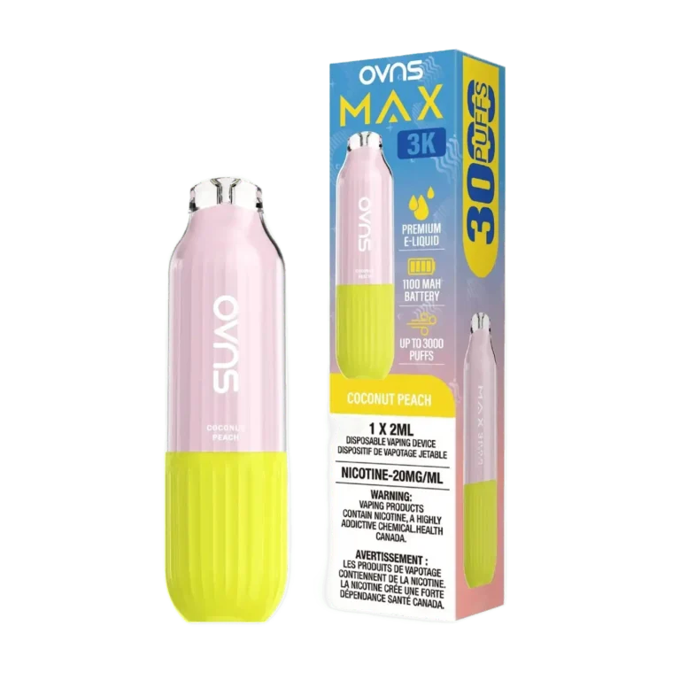 OVNS Max — Coconut Peach