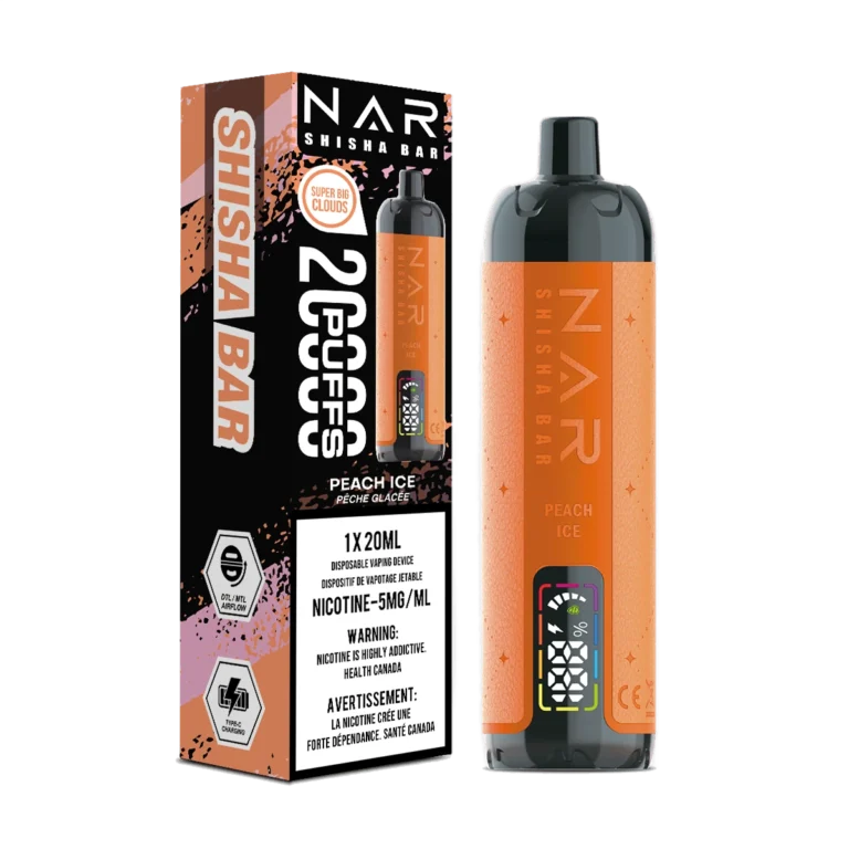 Nar Bar 20K — Peach Ice